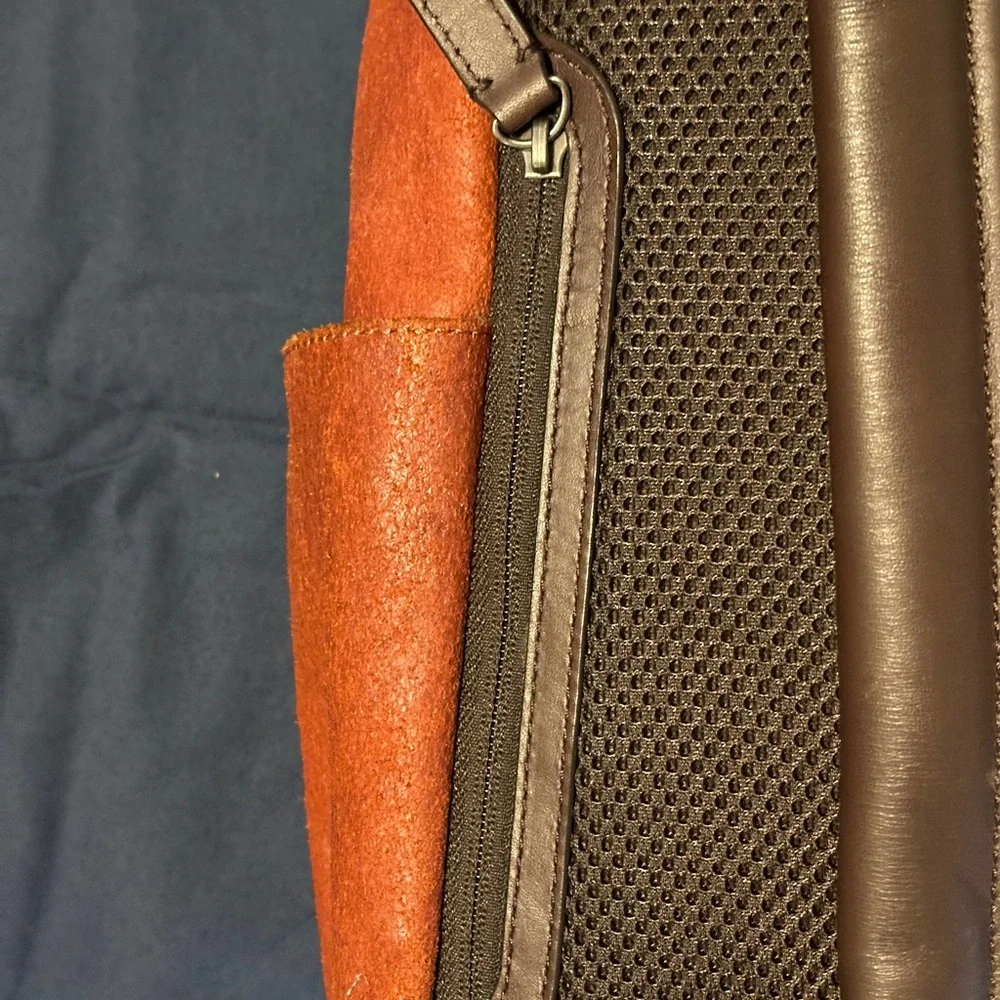 Vintage Coach Brick colored Backpack - Picture 5 of 16